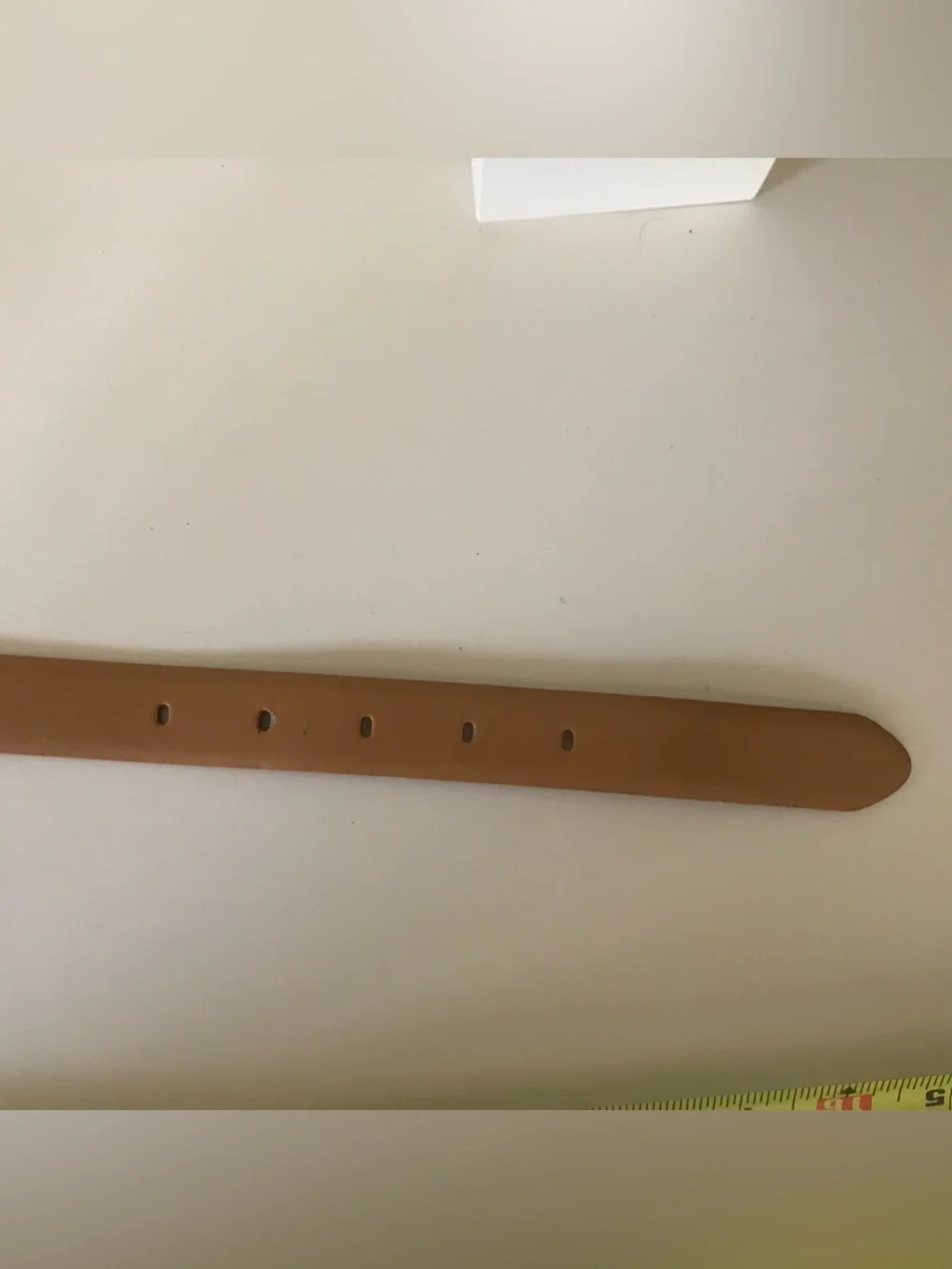 Liz Claiborne Tri-Metal and Caramel Leather Belt